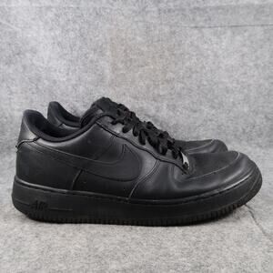 Nike Shoes Mens 12 Air Force 1 Low Sneakers Casual Black Lace Up AF1 Athletic